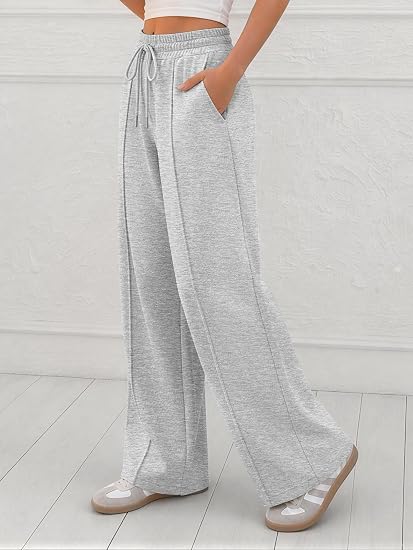 ATHMILE Women's Wide Leg Sweatpants